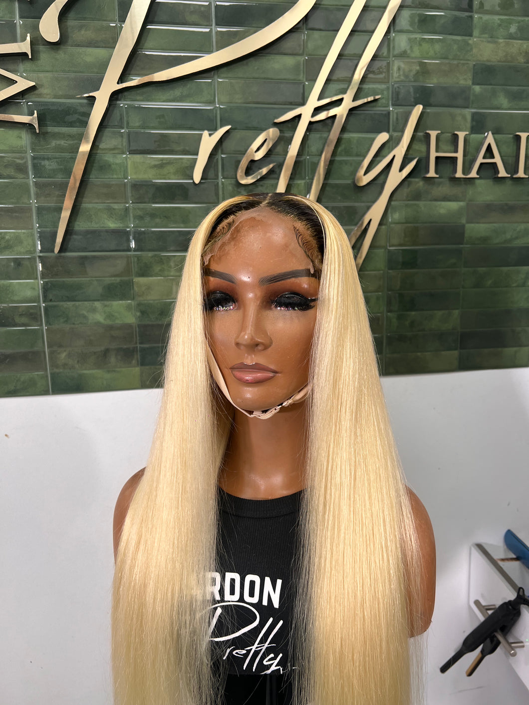 1dark roots w/ 613 24” glueless